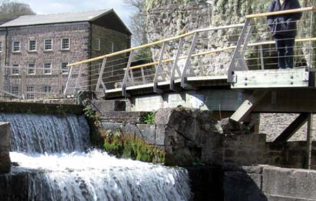 Front cover of Derwent Valley Mills World Heritage Site Visitor Guide