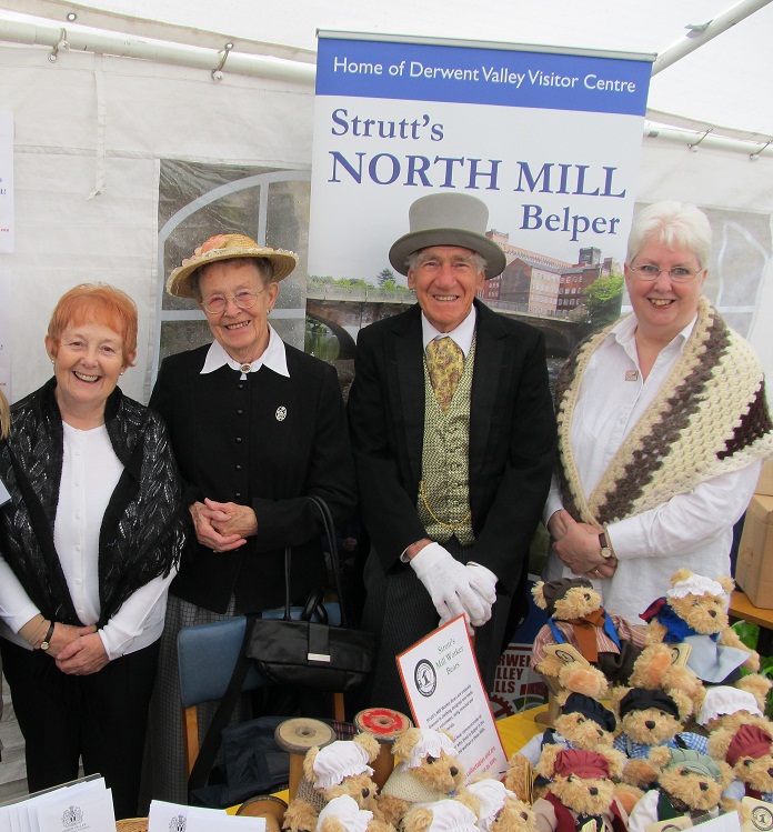 Volunteers from Strutts North Mill