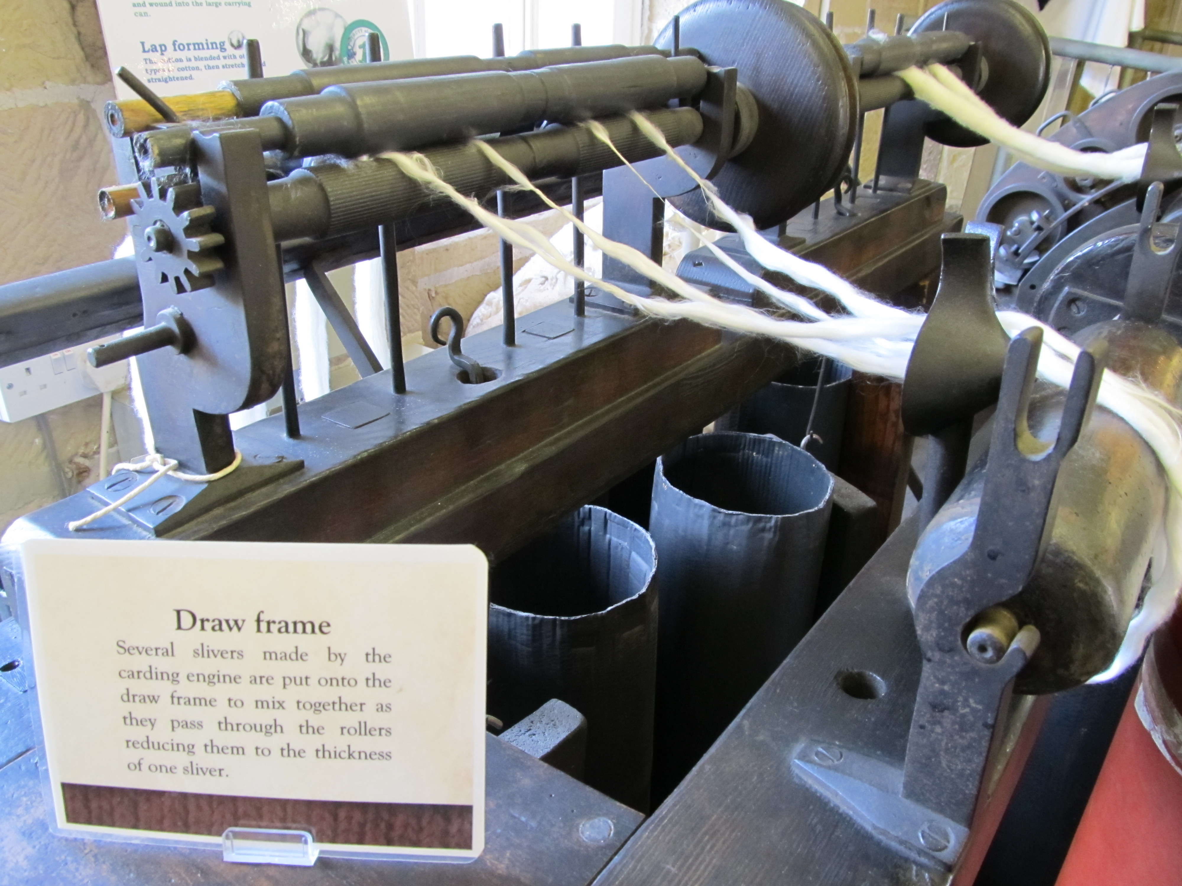 Draw Frame at Strutt's North Mill