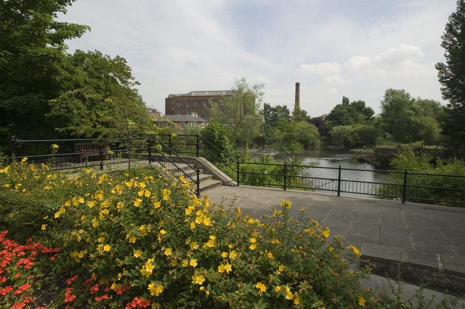 The Evans' mills at Darley Abbey