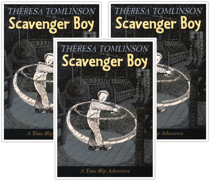 Cover of Scavenger Boy on which this project was based