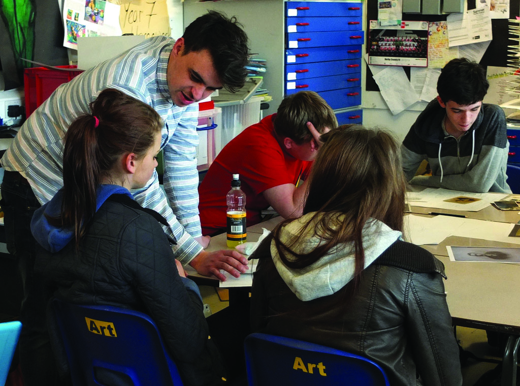 Barley Beale school workshop