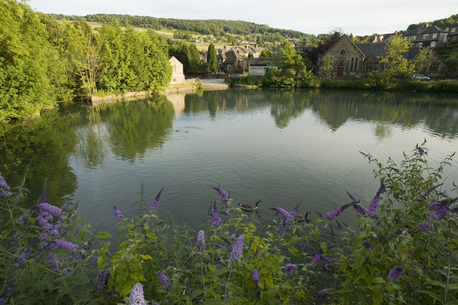 Cromford Village and Pond