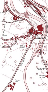 Milford West map
