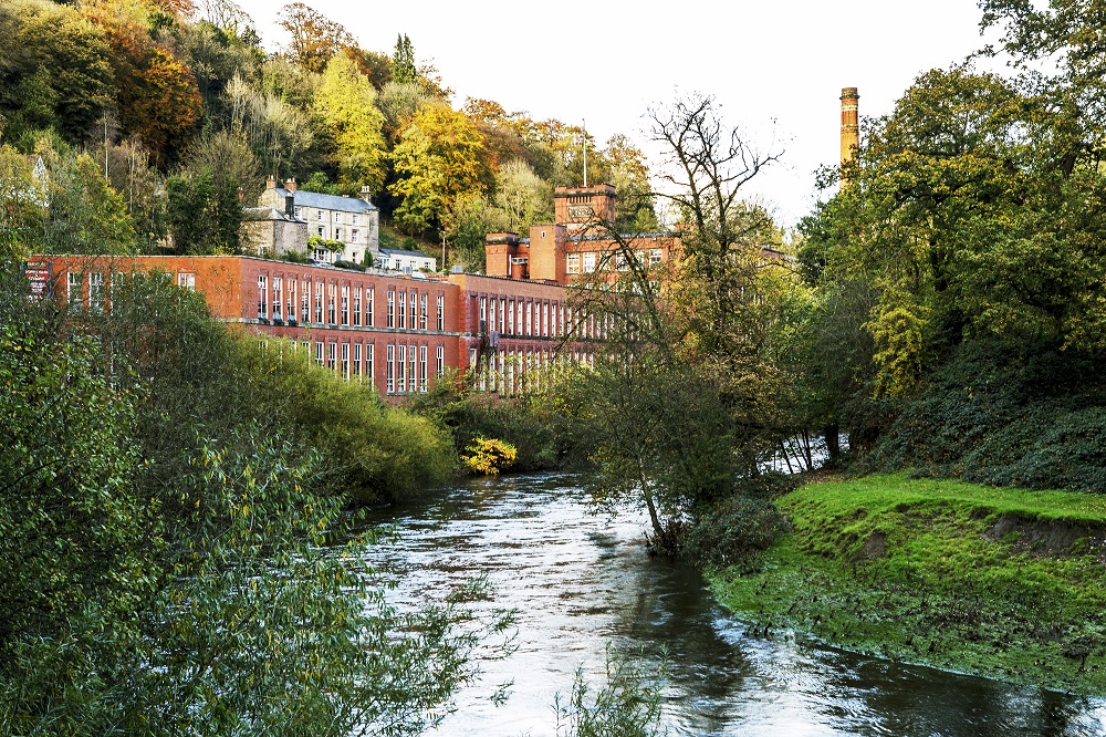 Masson Mill from River