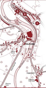 Milford East map