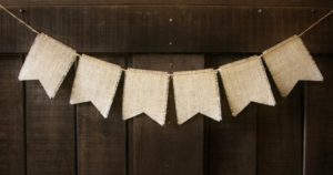 image of square bunting