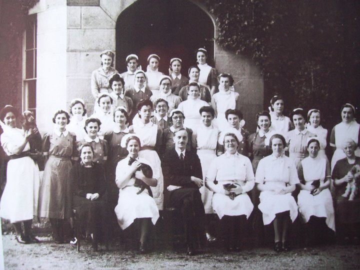 nursing staff at Willersley Castle