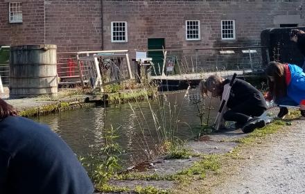 Pond Dipping at Cromford Mill
