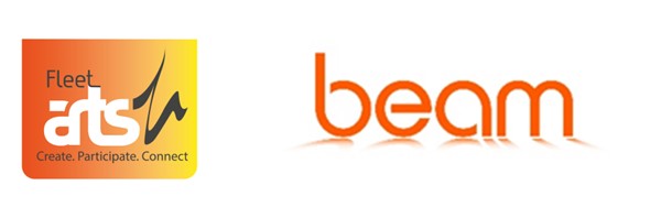 Beam and fleet arts logos